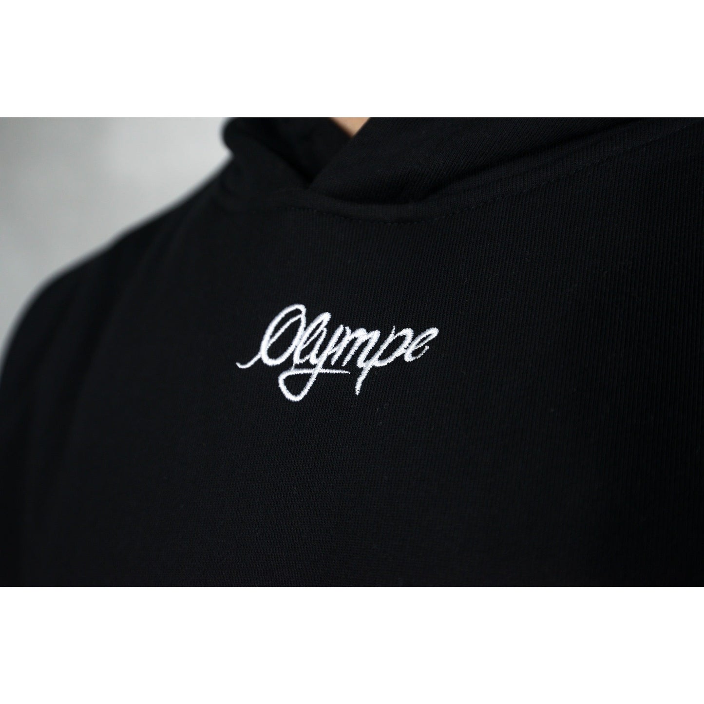 ULTRA-TERRY™ HOODIE OVERSIZE | NOIR - Olympe-sportswear