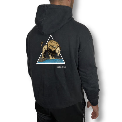 ULTRA-TEERY™ HOODIE OVERSIZE "WATERBREAK" | LION