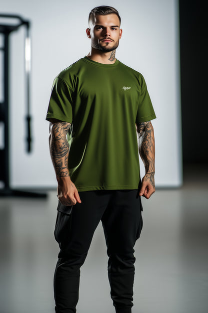 COTONSUP™ T-SHIRT OVERSIZE | VERT
