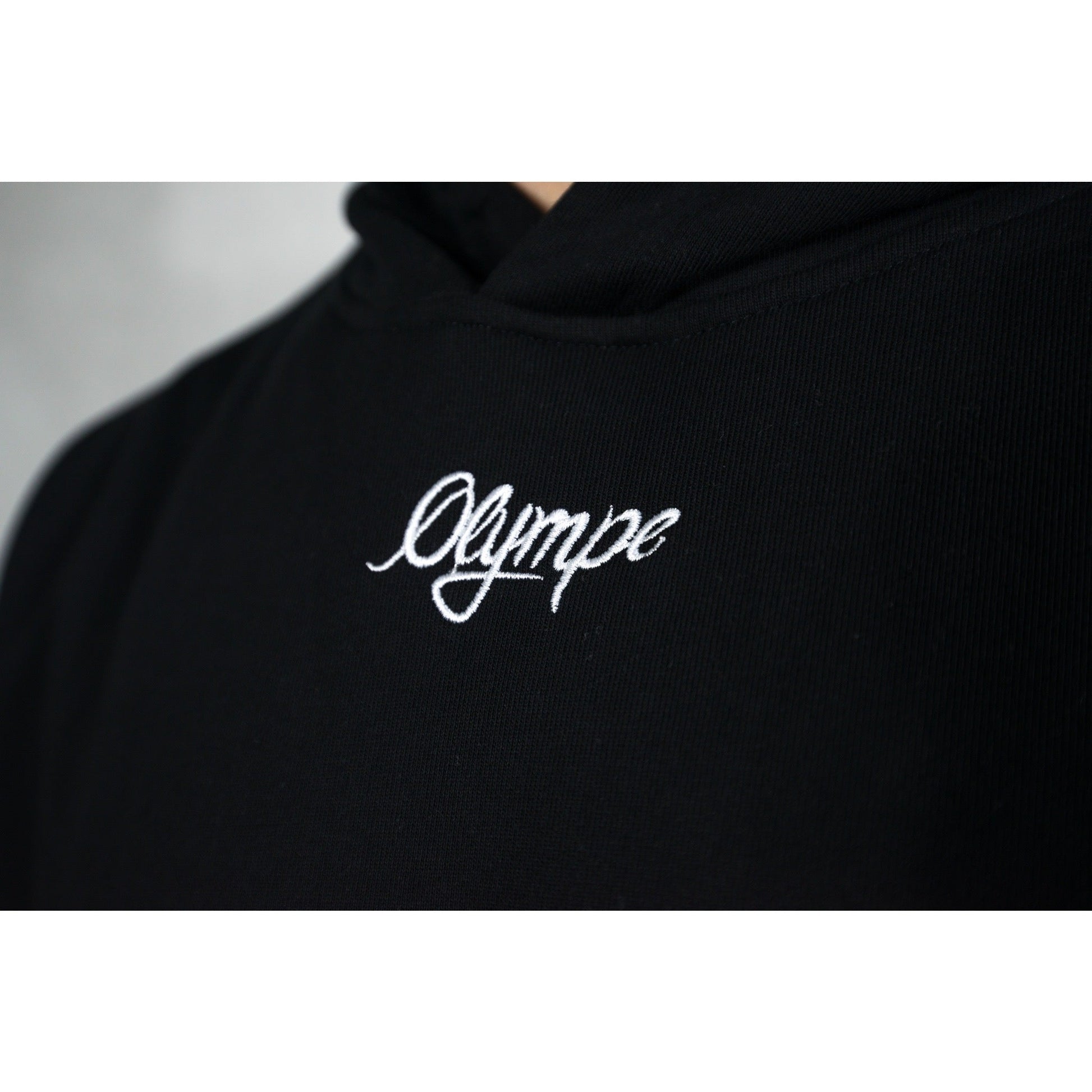 ULTRA-TERRY™ HOODIE OVERSIZE | NOIR - Olympe-sportswear